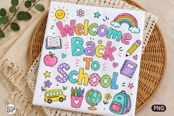 Download Welcome Back to School, Hand Art Shirt - Premium Resources